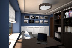 008. gabinet domowe biuro granat wenge bialy home office dark blue wenge wood