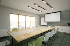0002.-klinika-weterynaryja-sala-konferencyjna-zielony-drewno-beton-fototapeta