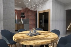 0041. kuchnia z drewna kitchen wood