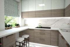 125.-kuchnia-biala-brazowa-zielona-polysk-kitchen-white-brown-green-gloss
