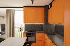 182.-pomarańczowa-kuchnia-projekt-kuchni-projektowanie-wnętrz
