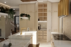 184.-jasna-kuchnia-beze-brazy-drewno-japandi-zlote-dodatki-rosliny-wyspa-kuchenna-blat-kamienny