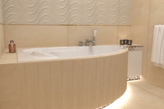 0001. Łazienka Beżowa