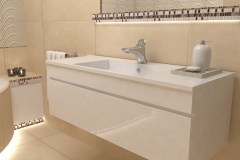 0002. Łazienka Beżowa