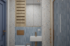 160.-lazienka-terazzo-niebieskie-kafelki-miedziane-dodatki