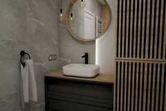 197.-lazienka-z-jodelka-drewno-szarosc-kamien-beton-antracyt-czarne-baterie-bathroom-grey-stone-concrete-wood-black-lamele