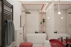 243.-lazienka-czerwona-ceramika-czerwone-wc-Bocchi-czerwona-umywalka