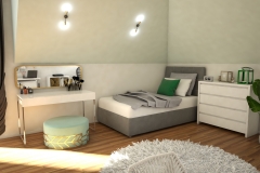 081.-pokoj-mlodziezowy-dla-dziewczynki-boho-zielony-zloty-szary-drewno