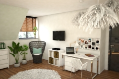 083.-pokoj-mlodziezowy-dla-dziewczynki-boho-zielony-zloty-szary-drewno