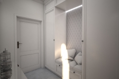 032. przedpokoj glamour poduszki tapicerowanie lustro