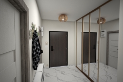 037.-przedpokoj-bialy-drewno-zloto-zielony