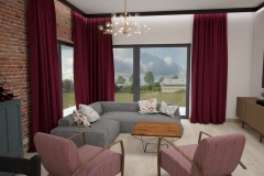 146.-salon-bordowy-zielony-misz-masz-drewno-cegla