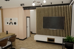 156.-salon-drewno-rozowe-zaslony-biala-kanapa-lamele-pomaranczowy