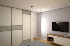 0022. sypialnia jasna biala szary brudny roz drewno tapeta 3d bedroom light white grey pouder pink wood wallpaper 3d