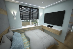 062.-sypialnia-blekitna-drewno-beton-led-lustro