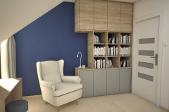 070.-sypialnia-granat-szarosc-drewno-z-miejscem-do-czytania-fotel-uszak-tapicerowanie