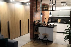 184.-kuchnia-granit-czarny-cegla-bialy-drewno-sprzet-AGD-kitchen-bricks-wood-white-black-loft