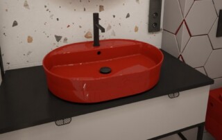 pomysł na czerwień we wnętrzu