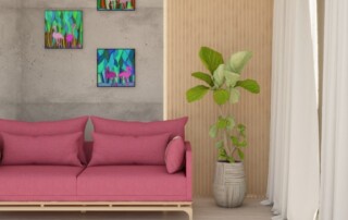 grafiki w nowoczesnym wnetrzu, egzotyka we wnętrzu